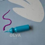 mata pod krzesełko ORGANIC SEA - jaką matę pod krzesełko wybrać? jaka mata do rozszerzania diety? Mata ochronna od Olya Kids - zdrowa mata ochronna