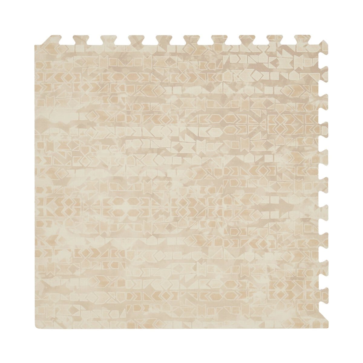 puzzel prezentujący wzór maty piankowej